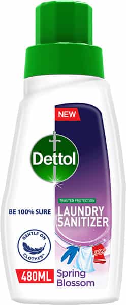 Dettol Laundry Sanitizer -Spring Blossom 480Ml
