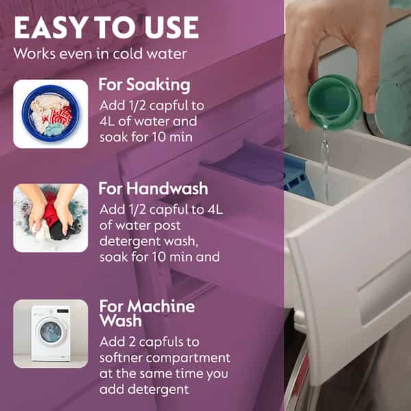 Dettol Laundry Sanitizer -Spring Blossom 480Ml