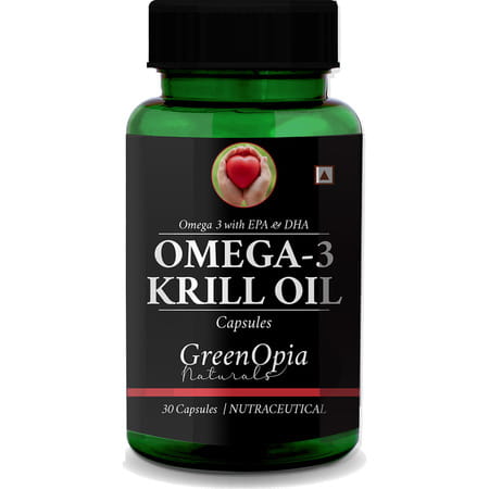 Greenopia Omega-3 Krill Oil 30 Liquid Filled Capsules