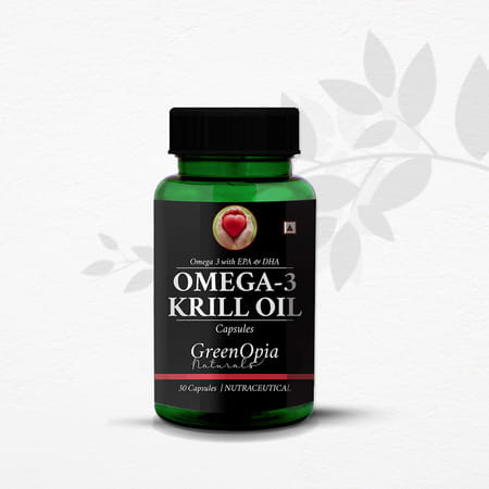 Greenopia Omega-3 Krill Oil 30 Liquid Filled Capsules