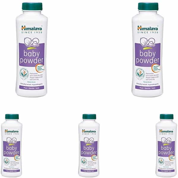 Himalaya Baby Powder (Pack Of 5) (5 X 400 G)