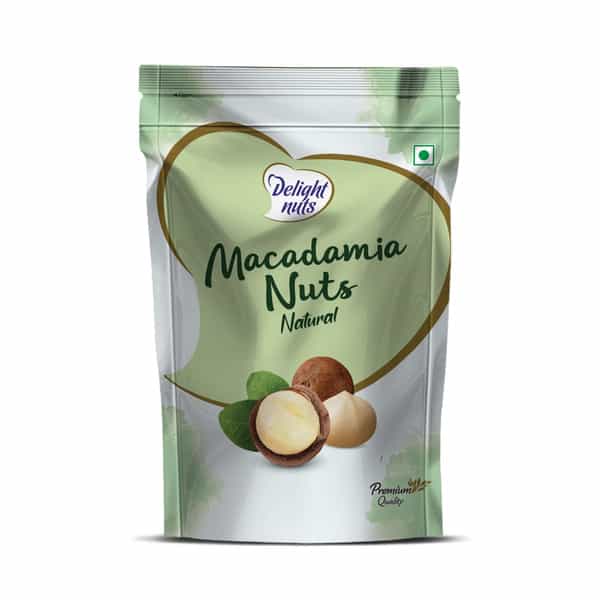 Delight Nuts Macadamia Nuts Natural 150Gm
