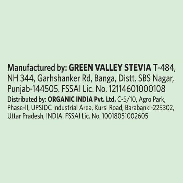 Organic India Stevia 100 Sachet