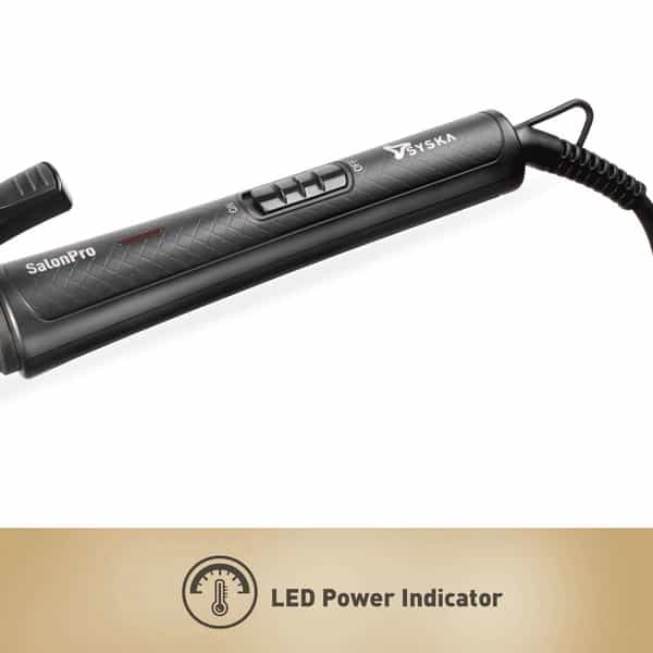 Syska Hc750 Electric Hair Curler (Barrel Diameter: 25 Mm)