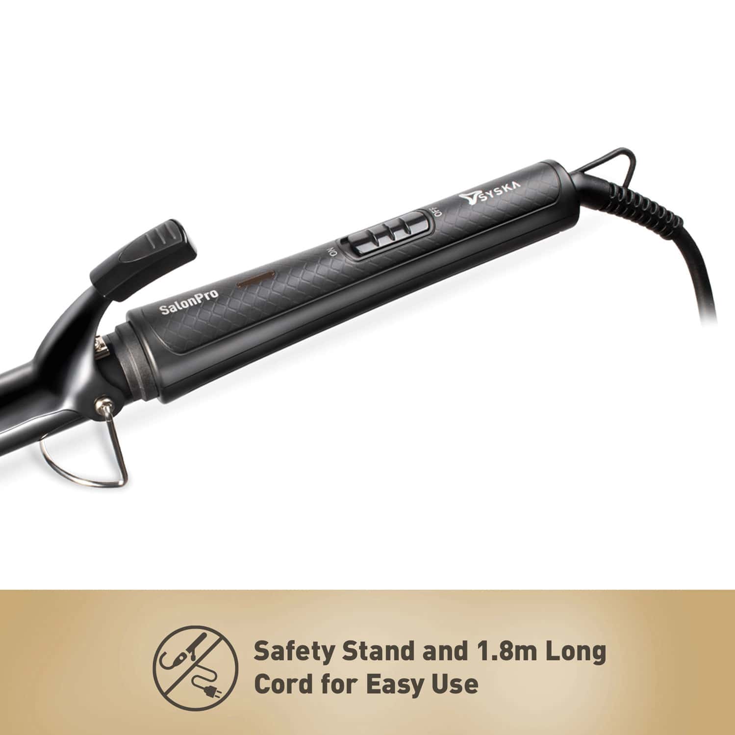 Buy SYSKA HC750 ELECTRIC HAIR CURLER (BARREL DIAMETER 25 MM) Online