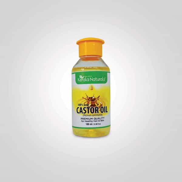 Kerala Naturals Castor Oil 200Ml (2 X 100Ml) For Skin And Hair