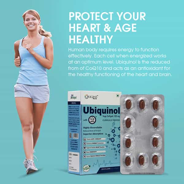 Origins Nutra Ubiquinol (100 Mg) Reduced Coq10 (30 Softgels)