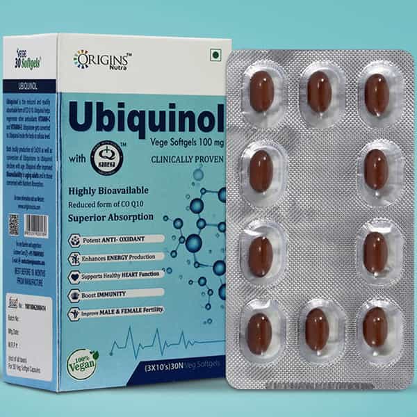 Origins Nutra Ubiquinol (100 Mg) Reduced Coq10 (30 Softgels)