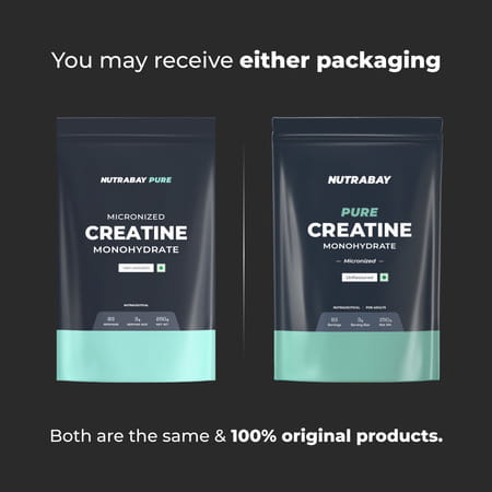 Nutrabay Pure 100% Micronised Creatine Monohydrate - Unflavoured - 250g