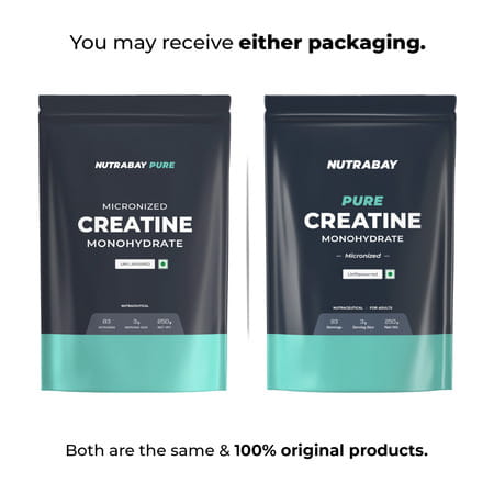 Nutrabay Pure 100% Micronised Creatine Monohydrate - Unflavoured - 250g
