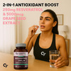 Carbamide Forte Resveratrol With Grape Seed Extract | For Max Absorption - 60 Veg Capsules