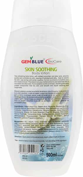 Gemblue Biocare Soothing Body Milk 500Ml