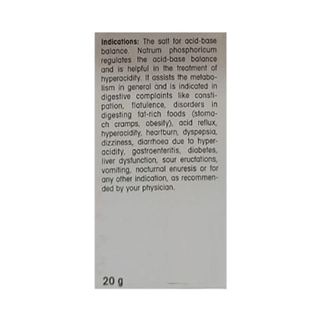 Dr. Reckeweg Natrum Phosphoricum 12x (20g)