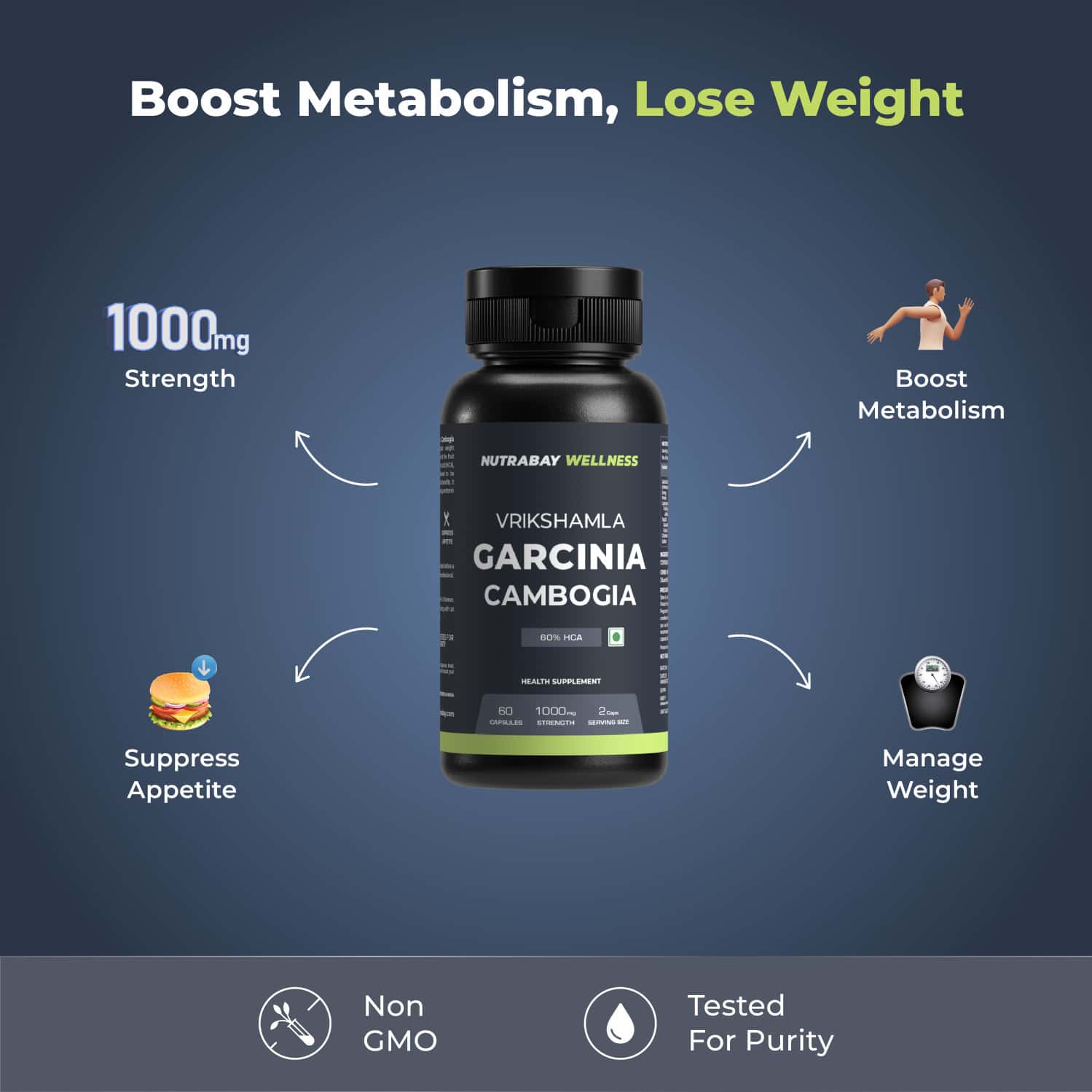 max slimming capsule with garcinia cambogia and l glutathione review Buy NUTRABAY WELLNESS GARCINIA CAMBOGIA EXTRACT FOR WEIGHT MANAGEMENT -  1000MG