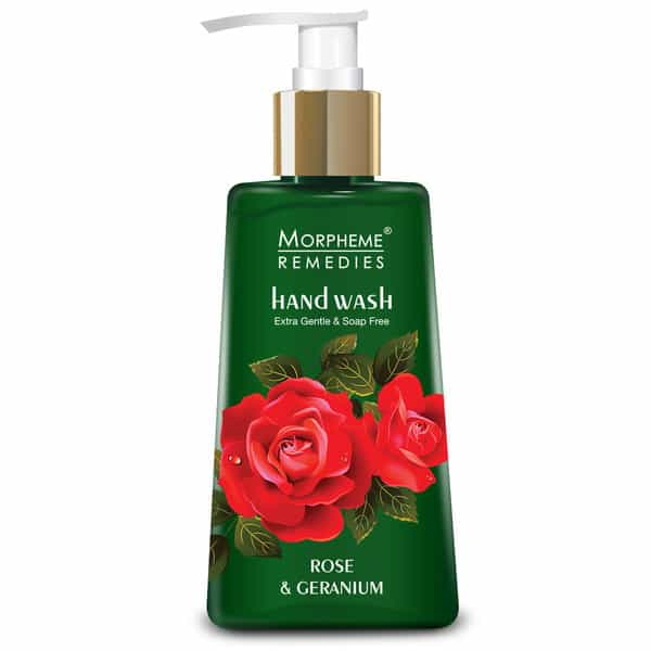 Morpheme Remedies Hand Wash Rose & Geranium 250Ml