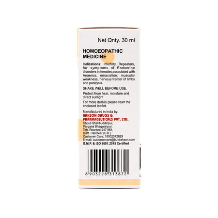 Bakson Homoeopathy V37 Drops | Endocrine |For Veterinary Use | 30 Ml