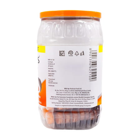 Strepsils Orange Flavour Jar 120 + 8 Free Lozenges