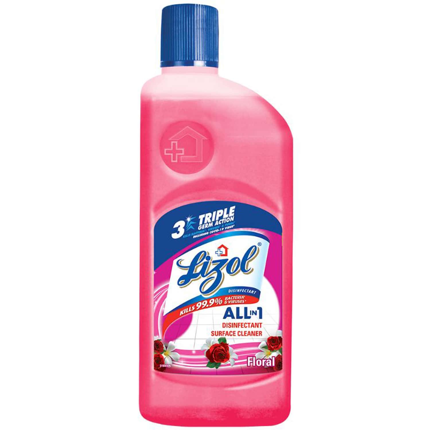 Lizol Floral Disinfectant Floor Cleaner Liquid Bottle Of 500 Ml