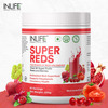 Inlife Super Reds Powder | Antioxidant-Rich Superfood Supplement Drink Mix 20 Super Fruits - 200g