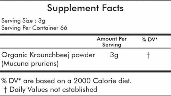 Grazing Meadows Kaunch Beej Powder - 200G (Pack Of 5)