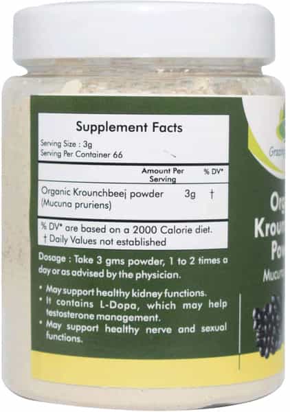 Grazing Meadows Kaunch Beej Powder - 200G (Pack Of 5)