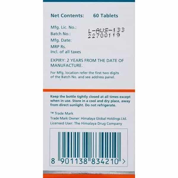 Himalaya Ashwagandha Immunity Booster Tablets Bottle Of 60 (Pack Of 2)