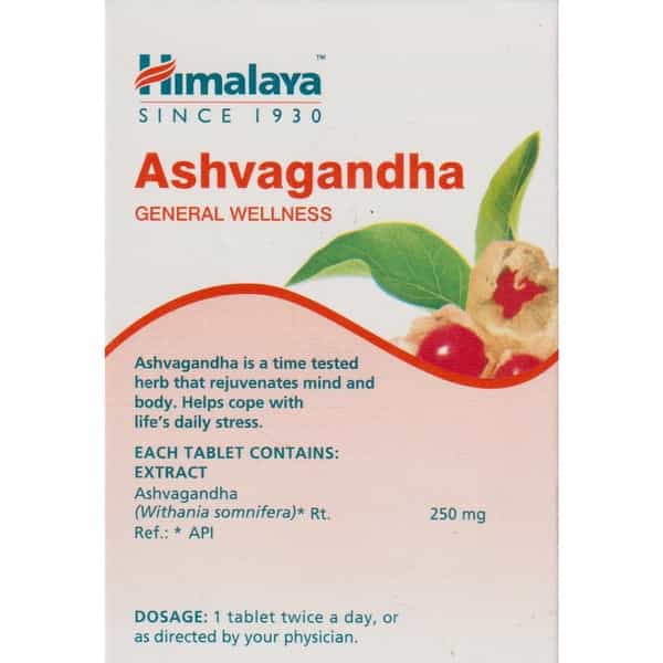 Himalaya Ashwagandha Immunity Booster Tablets Bottle Of 60 (Pack Of 2)