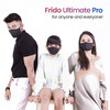 Frido Ultimate Pro Copper Treated Mask|Nose Clip|Ear Loop|Washable|Imported|Small Size (Pack Of 1)