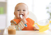 R For Rabbit Safe Feed Duo Spoon Set Blue