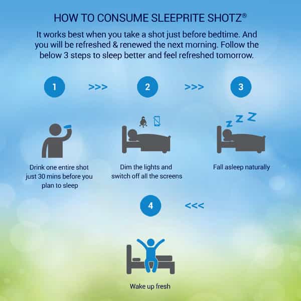 Sleeprite Shotz Berryfusion (Pack Of 6)
