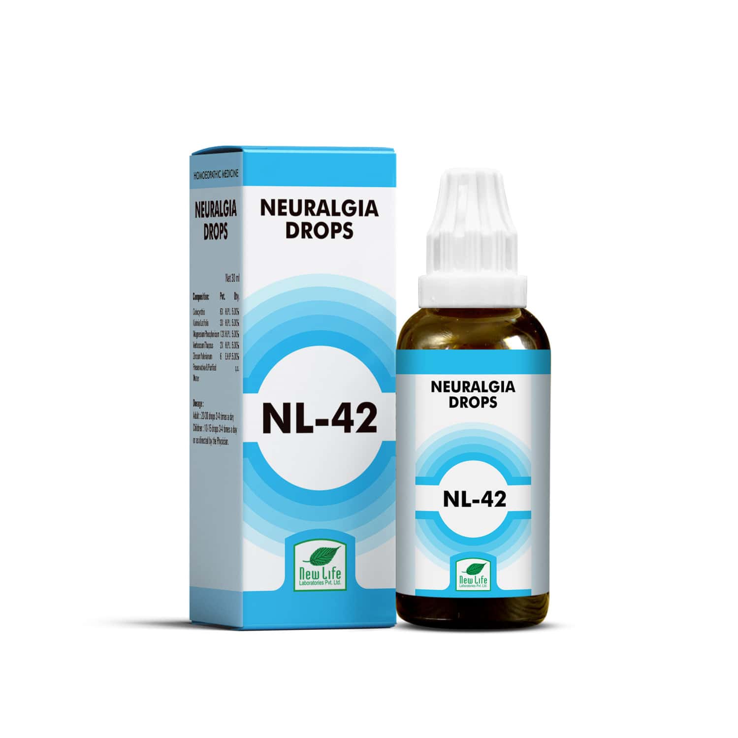 New Life Nl 42 Neuralgia Drops | 30ml