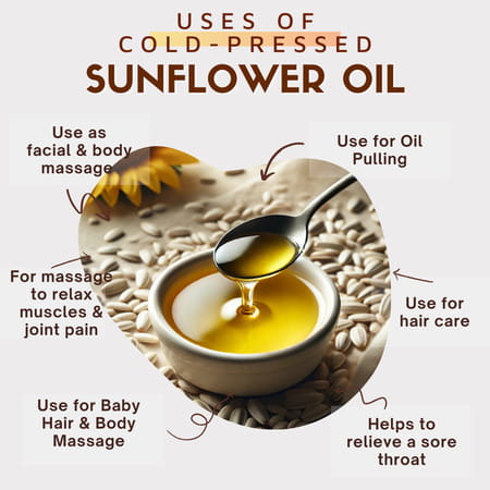 Coco Crush Cold Pressed Sunflower Oil - 100ml