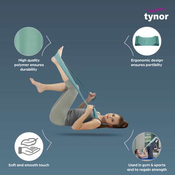 Tynor Tyroband 1.4 | Yellow | Universal Size | 1 Unit