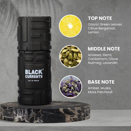 St.john Black Current Long Lasting Perfume For Men 50Ml
