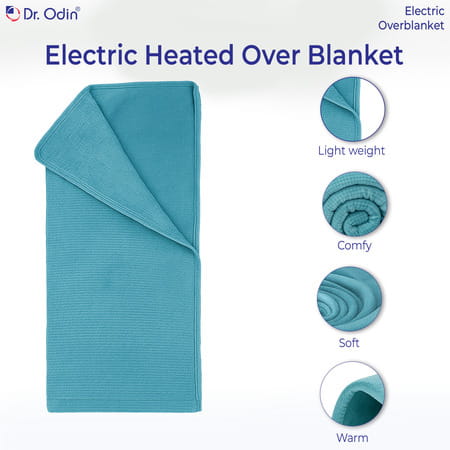 Dr. Odin Ohp103 Electric Over Blanket 160w With 9 Heat And 9 Timer Settings | Large Size 180x160cm