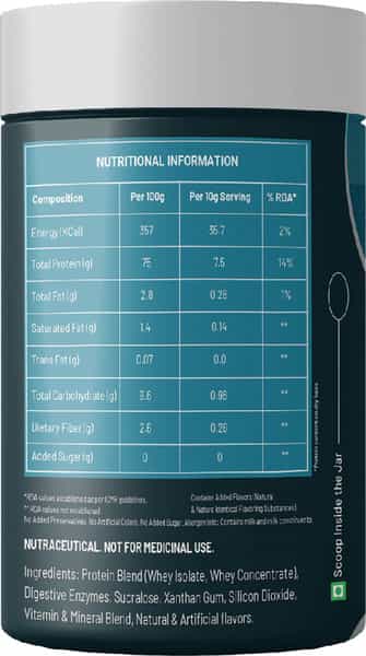 Sos Nutrition Weight Loss Size Zero High Protein Women Chocolate Slimming Shake -300G