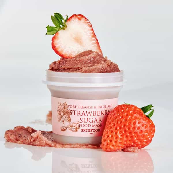 Skinfood Strawberry Sugar Food Mask - Korean Face Cleanser - Korean Skincare - 120G