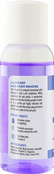 Liveasy Nail Paint Remover 30Ml