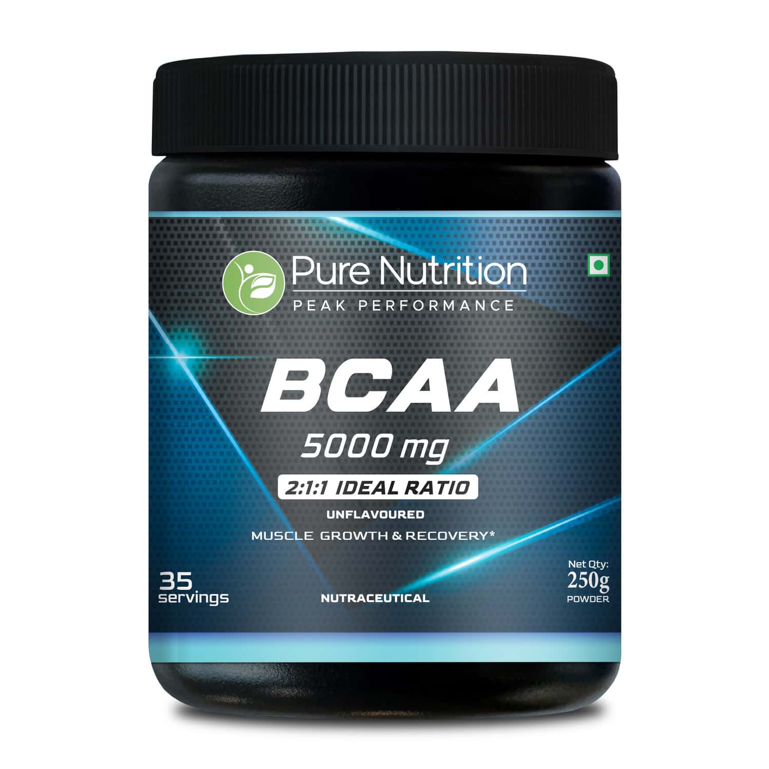 Pure Nutrition Bcaa Unflavored 250gm Powder