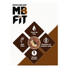 Muscleblaze Fit High Protein Oats (Dark Chocolate | 1Kg) | 22G Protein