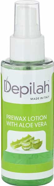 Depilah Prewax Lotion With Aloe Vera - 100 Ml (Green)