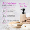 Acnedew Antiacne & Antipimple Soap 75 Gm | Aloe & Salicylic Acid (Pack Of 6)