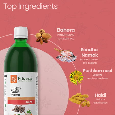 Krishna's Lungs Care Juice 1000 Ml