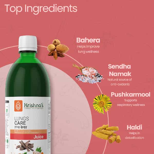 Krishna's Lungs Care Juice 1000 Ml