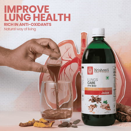 Krishna's Lungs Care Juice 1000 Ml
