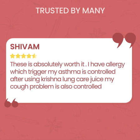 Krishna'S Lungs Care Juice 1000 Ml