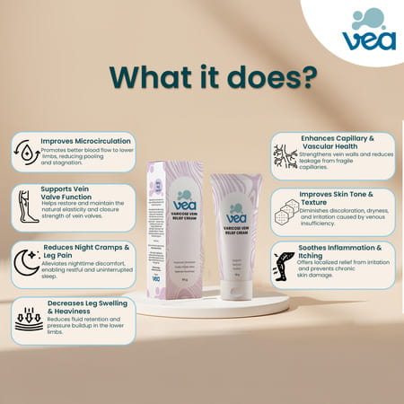Vea Care Varicose Vein Relief Cream -50g
