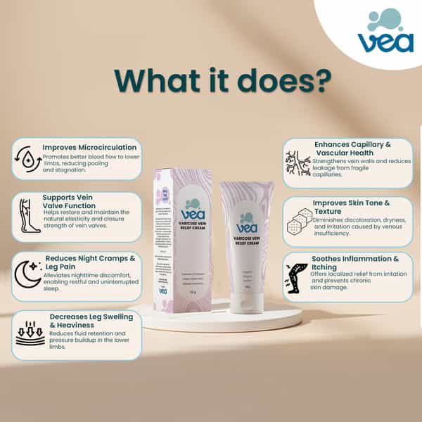Vea Care Varicose Vein Relief Cream -50G