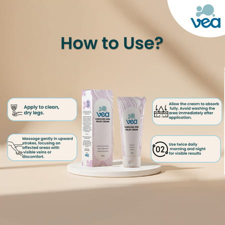 Vea Care Varicose Vein Relief Cream -50g