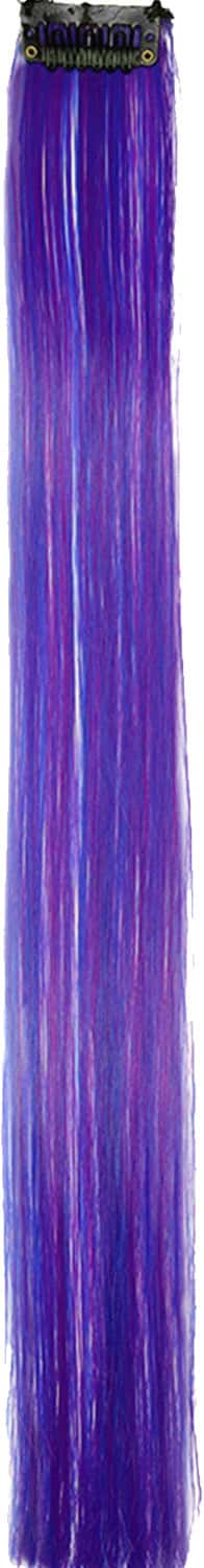Streak Street Persian Blue Straight Clip-On Strands